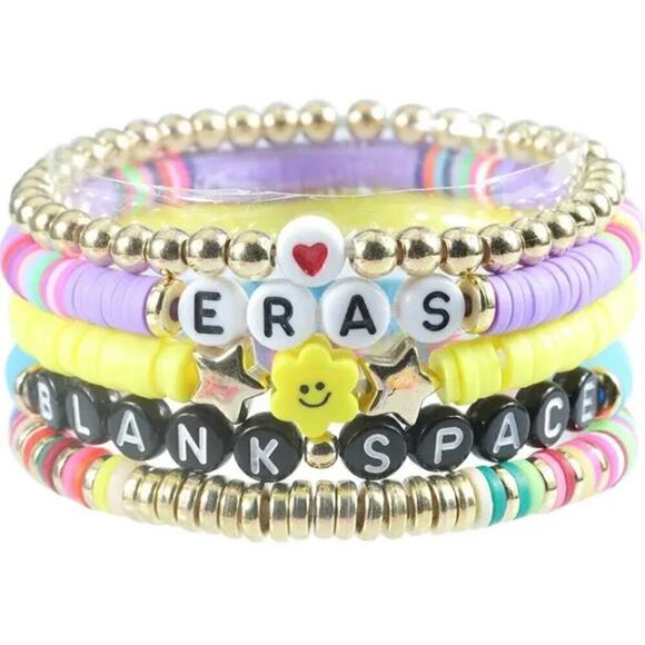 Taylor Swift Eras Blank Space Friendship Bracelets - Picture 1 of 9